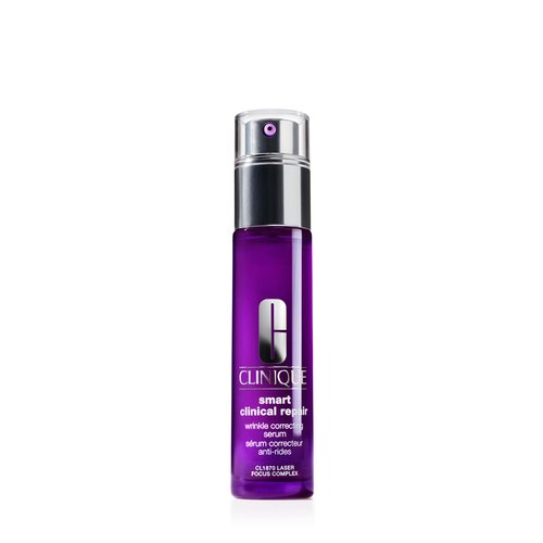 Clinique Smart Clinical Repair Wrinkle Correcting Anti Aging Face Serum With Hyaluronic Acid, Peptides + Advanced Retinoid Serum For All Skin Types | Hydrating, 1 Fl Oz