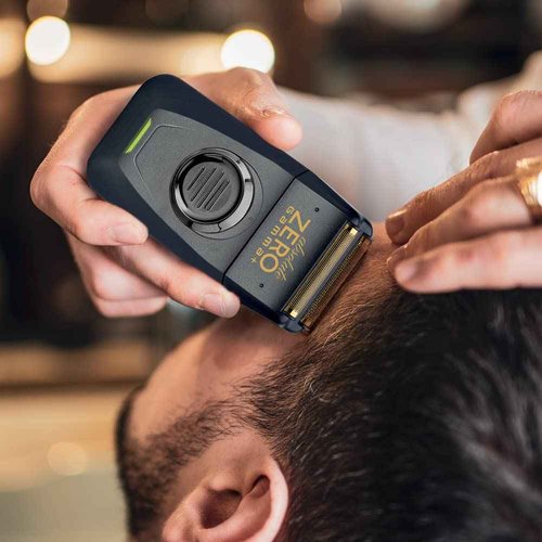 GAMMA+ Absolute Zero Men's Cordless Foil Shaver with Built-in Retractable Trimmer, USB-C Rechargeable