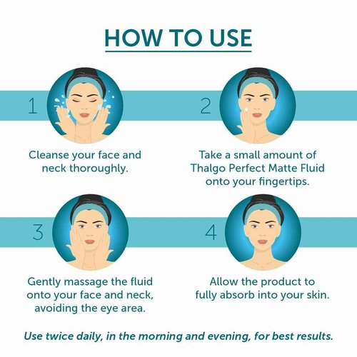 THALGO Purete Marine Perfect Matte Fluid, 1.35 Fl Oz