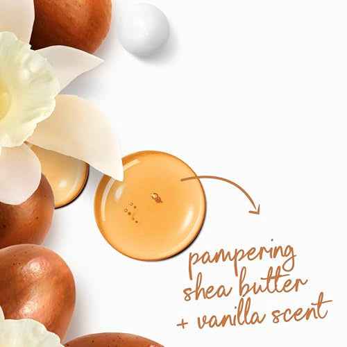 Dove Body Wash with Pump Pamper Shea Butter & Vanilla for 24hr Lotion-Soft Skin Moisturizing Skin Cleanser with No Sulfates No Parabens 30.6 oz