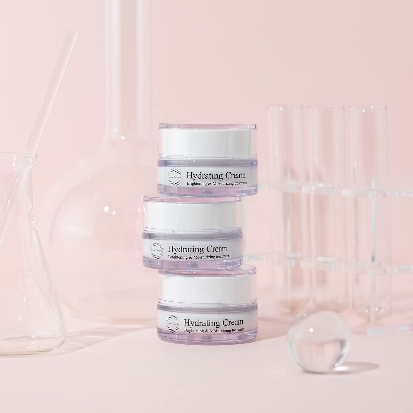 OxygenCeuticals Hydrating Cream – Radiance Moisture Cream with Edelweiss Callus Extract, Niacinamide & Sclerotium Gum, Tone-Up, Radiance & Hydrating Care for Dull, Dry Skin. 1.69 fl.oz (50ml)