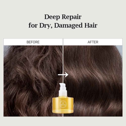 BRITISH M Annatto Hair Oil 4.73 fl. oz – Frizz-Free Shine, Deep Hydration, Natural Vegan Formula, UV Protection, Salon-Quality for All Hair Types