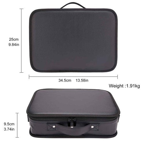 Hair Cutting Scissors Shears Kits, 29 pcs Professional Haircut Scissors Set for Barber, Salon, Home, Complete Hair Cutting Kit Includes Barber Bag, Thinning Scissors, Combs, Barber Cape...