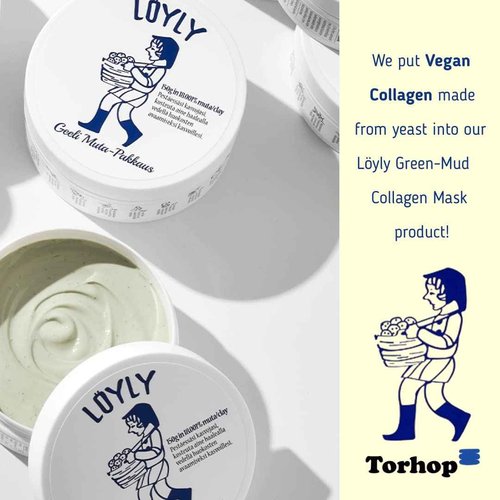 Torhop Best Sellers Bundled together: Salt Mask and Green Mud Vegan Collagen Mask.