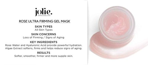 Jolie Rose Face Balm - Illuminating Skin Moisture Dewy Radiance Beauty Cream 2 oz