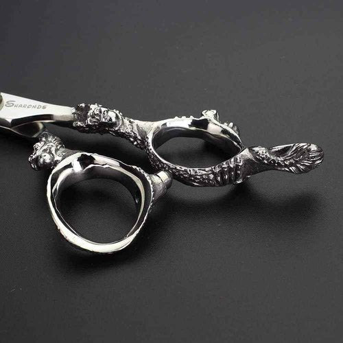 7/8/9inch professional hairdressing scissors silver high hardness 400c stainless steel beauty shop barber shop salon special tools (7-inch 3pc)