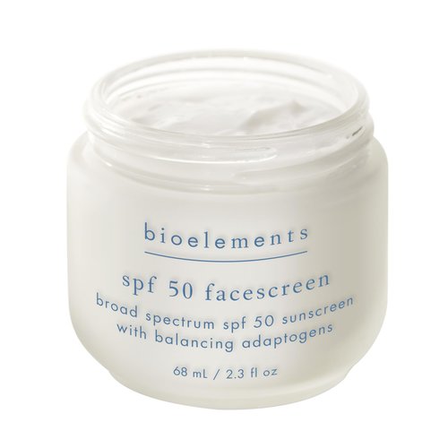 Bioelements SPF 50 FaceScreen - 2.3 oz - Antioxidant, Broad-Spectrum SPF 50 Sunscreen Moisturizer - Vegan, Gluten Free - Never Tested on Animals