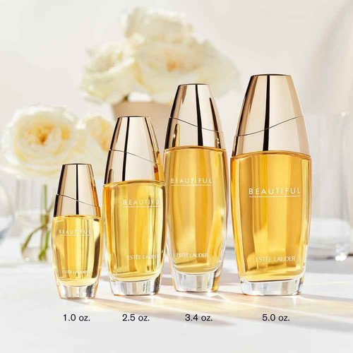 Estée Lauder Beautiful Eau de Parfum Spray with Notes of Rose, Lily, Tuberose & Orange Flower | Perfumes for Women, 2.5 Fl Oz