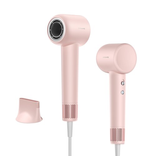 Dreame Gleam Hair Dryer for Women – Powerful Fast Drying, Lightweight, 200M Negative Ions for Frizz-Free Shine, Low Noise, Intelligent Temperature Control, 4 Temp Settings, Compact & Ergonomic Design