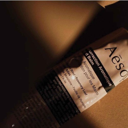 Aesop Resurrection Aromatique Travel Size Hand Balm | Lotion with Sweet Almond and Macadamia Nut to Nourish Dry Hands | 2.4 oz / 75mL (Pack of 2)