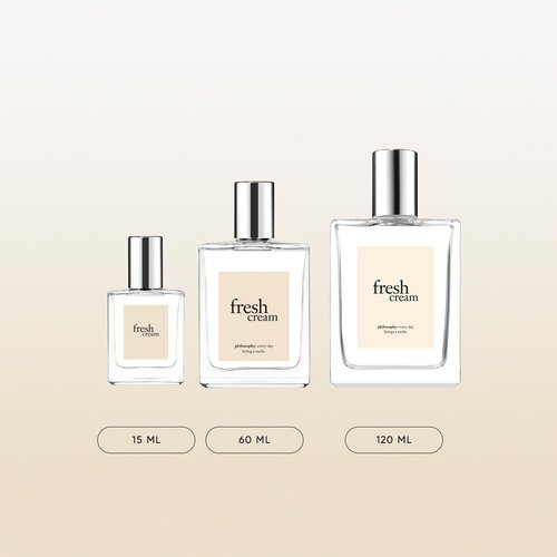 philosophy fresh cream eau de toilette 4 fl oz