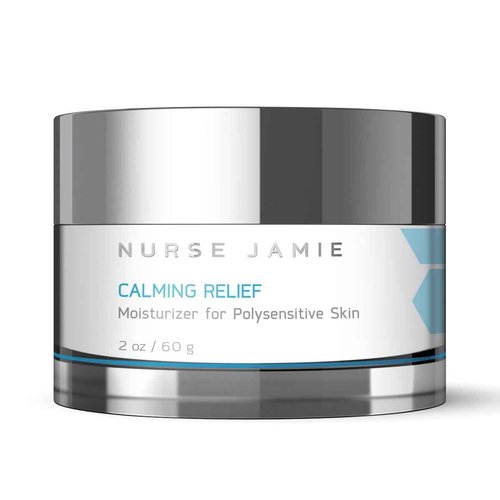 Nurse Jamie Calming Relief Moisturizer – Lightweight Face Cream for Redness, Irritation & Sensitive Skin