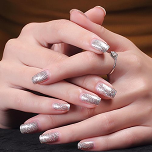 Air Nail Dryer, 2 in 1 Hot and Cold Air Nail Fan Blow Dryer for Regular Nail Polish, Automatic Sensor Manicure Drying Nail Dryer for Home and Salon Use, Grey