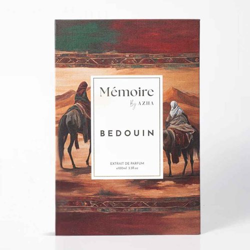 Azha Bedouin Long Lasting Arabian Perfumes for Women - Extrait De Parfum Spray 100 ML (3.4 OZ) with Bergamot, Rose, Musk & Oud Notes – Classic Ladies Perfume and Premium Gift for Women