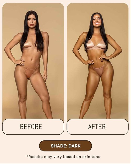 PETAJANE Dark Tanning Mousse, 7 Fl Oz, Pack of 2