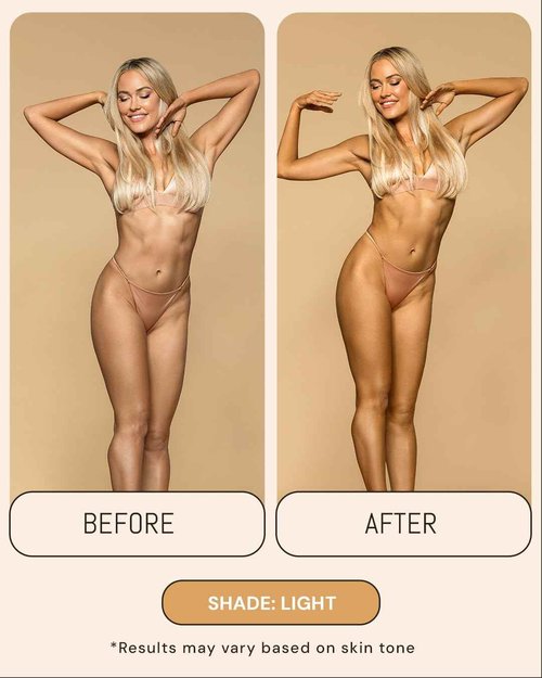 Petajane Light Tanning Mousse, 7 Fl Oz, Self Tanner Foam, Pack of 2