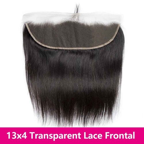 LXYANOO 12A Straight Bundles with Frontal Human Hair 20 22 24+18 Inch Brazilian Human Hair Bundles with Frontal 100% Unprocessed Virgin Weave Hair with 13x4 HD Lace Closure