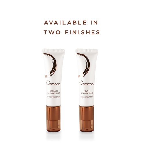 Osmosis Satin Treatment Face Semi-Matte Primer, Makeup Base, Easy to Blend Pore Filling Primer, Oily, Dry & Combination Skin, 1 Fl Oz