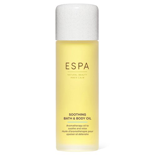 ESPA | Soothing Bath and Body Oil | 100ml | Myrrh, Rose Geranium & Frankincense | Menopause-friendly
