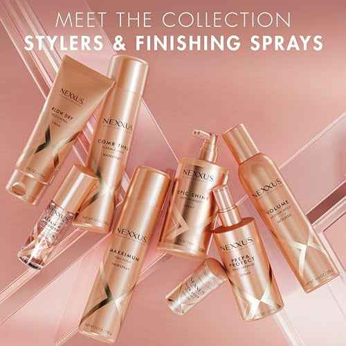 Nexxus Comb Thru Flexible Hold Hair Spray, Brushable Finish, 72H Humidity Shield, 10 oz