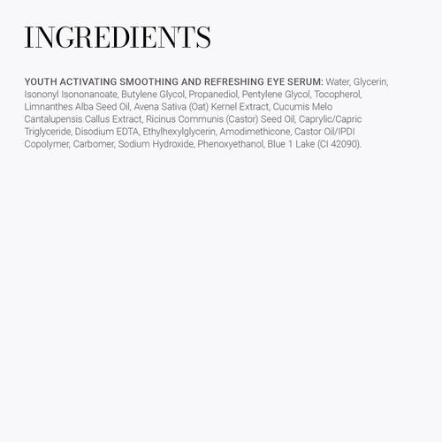 Meaningful Beauty Youth Activating Smoothing and Refreshing Eye Serum, 0.5 Fl Oz
