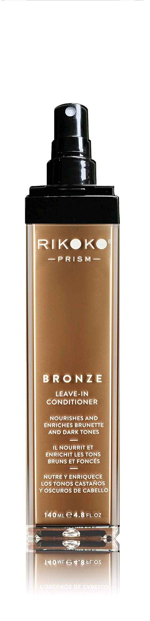 Rikoko Leave-in Conditioner, PRISM BRONZE - 140 ML - Natural Leave In Conditioner for Color Treated Hair - Sulfate and Paraben-Free