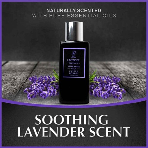 Castle Forbes Oil Aftershave Balm, Lavender, 5 oz.