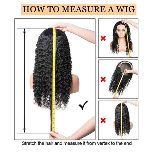 GCTGCT Water Wave Lace Front Wigs Human Hair 200 Density 13x6 HD Full Lace Frontal Wigs Pre Plucked Wet and Wavy Glueless Deep Curly Human Hair Wigs for Women Water Wave Frontal Wig 16 Inch