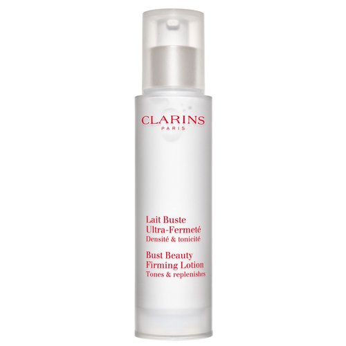 Clarins Bust Beauty Firming Lotion | Visibly Firms, Smoothes and Tones Skin on Bust and Décolleté | Hydrates and Softens | Lightweight and Fast Absorbing | All Skin Types | 1.7 Ounces