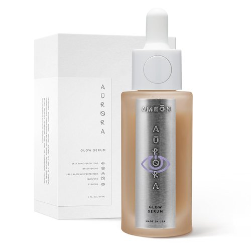 AMEON Aurora Glow Serum - Turbocharged Vitamin C Serum for Radiant, Youthful, and Brightened Skin with Anti-Aging Benefits for Acne-prone skin
