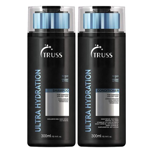 TRUSS Ultra Hydration Shampoo and Conditioner Set for Dry Damaged Hair