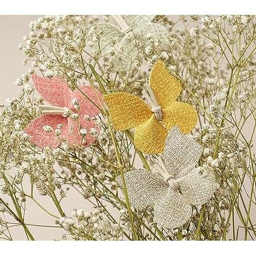 20 pcs Butterfly Hair Clips for Girls Women Toddler Baby,Leather Bows With Fully Lined Alligator Clips,Handmade Hair Accessories for Kids Child Teen Back to School Young Gifts Thick Thin Hair¡¦
