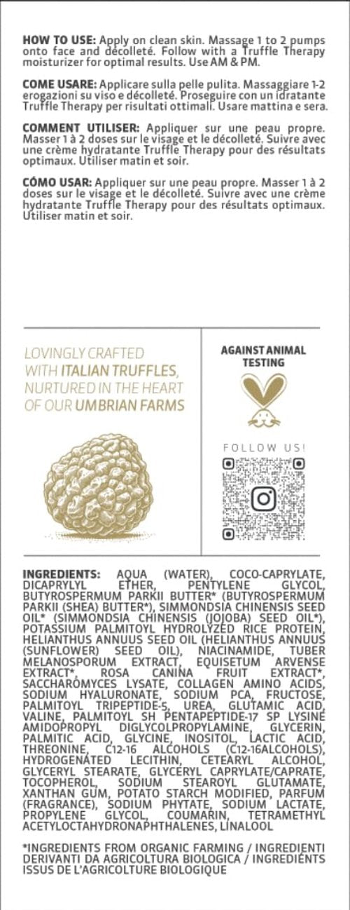 SKIN&CO Roma Black Truffle Therapy Serum, 1.0 Fl Oz