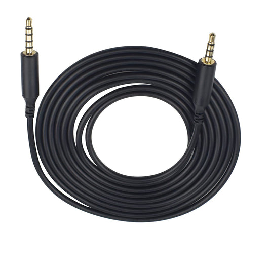 Alitutumao Replacement Astro A10 A40 Gaming Headset Cable, 2m/6.5ft, Black, Compatible with Xbox One PS4 Smartphone PC, Tangle Free