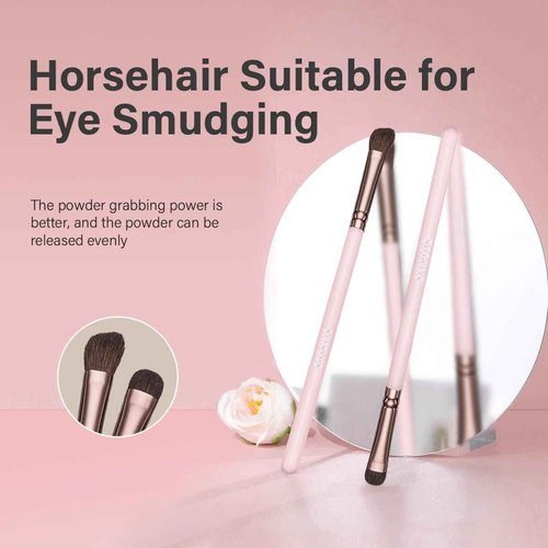 SIXPLUS Travel Makeup Brushes with Case, 15 Pcs Pink Makeup Brush Set Professional for Foundation Powder Concealer Eyeshadow Blush, Covers, Best Make Up Brush Kit Gift for Women Girlfriend Mom