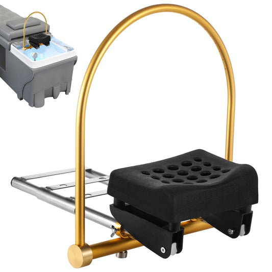 Homaisson Head Spa Waterfall Equipment, Water Circulation Shampoo Bowl Rack & Pillow, Head Spa Attachment for Salon, Shampoo Bed Show Accessories, Ideal for Salon Hair Washing Station