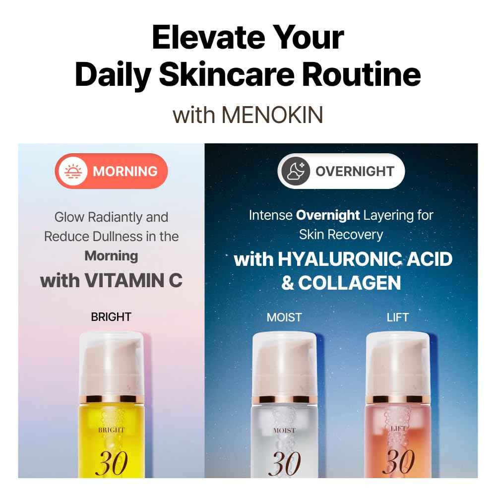 MENOKIN Korean Face Mask 3sets [30 seconds Quick Bubble Mask] (Collagen, Brightening, Moisturizing), Hydration improvement, Radiance-boosting, Easy-to Use, Glass Skin, 3.21 fl.oz