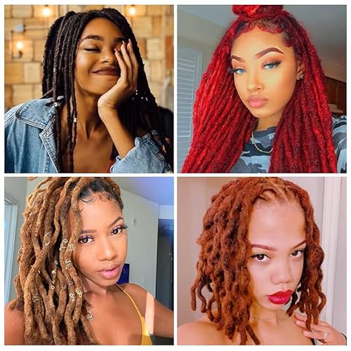 Tight Afro Kinky Bulk 100 £¥ Human Hair for Draedlock Extensions, Repair Locs, Twists and Braids (12 Inch, Natural Black)