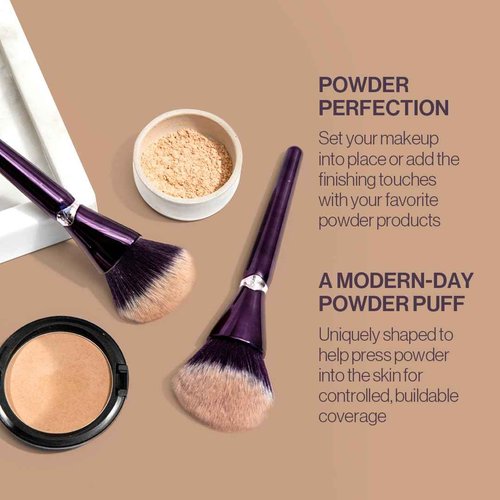 Anisa Beauty Multi-Powder Brush | Versatile Face Brush for Setting, Finishing| Soft Synthetic Fibers for Smooth Application | Professional Quality Makeup tool