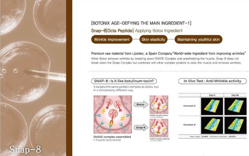 BOTONIX Natural Age Defying Cream 24K Gold and 8 Peptides Face Lifting and Firming Bundled with 1 Pack Oil Absorbing Blotting Paper