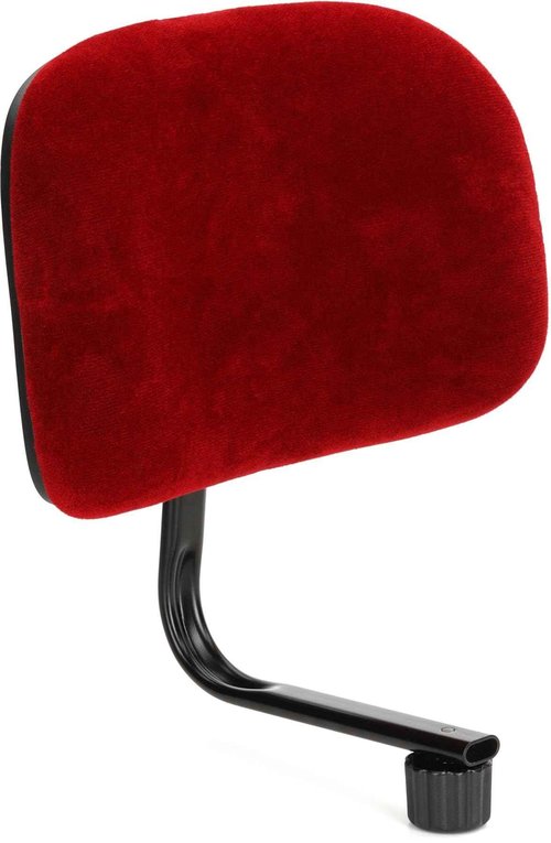 ROC-N-SOC Back Rest for Spindle and Nitro Rider Drum Thrones, Red