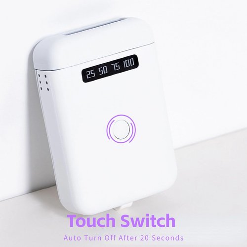 V Light Hair Extension Kit, Light Hair Extension Machine, Portable Fast Curing Glue Wig LED Lamp for Home Salon (405nm black)