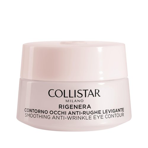 Collistar Rigenera Smoothing Anti Wrinkle Eye Contour 15 ml, 0.5 Fl Oz Made in Italy [italian import]