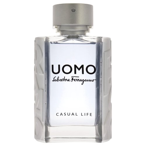 Ferragamo Uomo Casual Life Eau de Toilette Pour Homme, Cologne Spray for Men, 3.4 Fl. Oz.