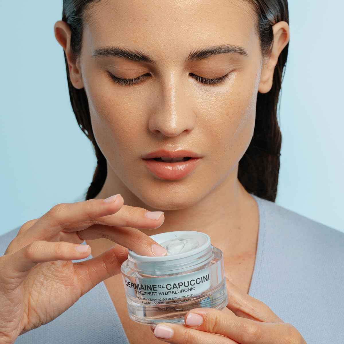 Germaine de Capuccini - Timexpert Hydraluronic Moisturizing Gel Cream - Hyaluronic Acid - Anti-Aging Cream - Normal to Combination Skin - 1.7oz