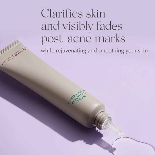 EXUVIANCE Clarifying & Renewing Serum, with Niacinamide, NeoGlucosamine and Licorice Root Extract for Oily Skin. Non-Comedogenic, Lightweight, Non-Greasy, 1fl oz