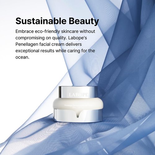 LABOPE Penellagen Enhance Capture Cream - Daily Korean Moisturizer Face Cream - Starfish Collagen Extract - Silicone Free, Paraben-free, Mineral Oil Free - Anti Aging Face Cream - 1.85 oz