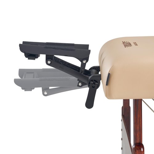 Master Massage Face Cradle, Cresent, Black