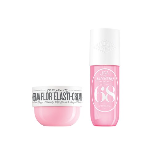 Sol de Janeiro Collagen Boosting Beija Flor Elasti-Cream & Cheirosa '68 Hair and Body Fragrance Mist Duo