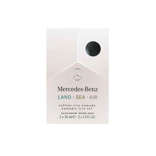 Mercedes-Benz Land Sea Air - Mens Cologne Set - Eau de Parfum for Men - Long Lasting Cologne for Men - Men's Fragrances - Perfume for Men - 3 Pc